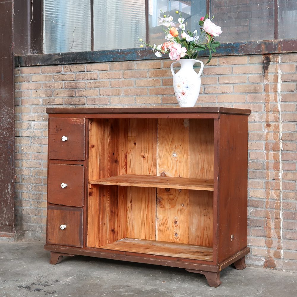 Brocante boekenkastje - Afbeelding 2