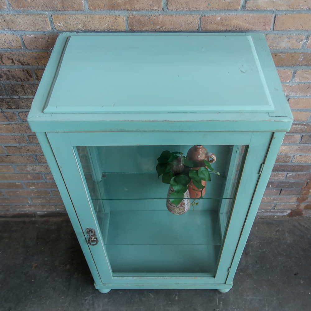 Brocante vitrinekastje - Afbeelding 4