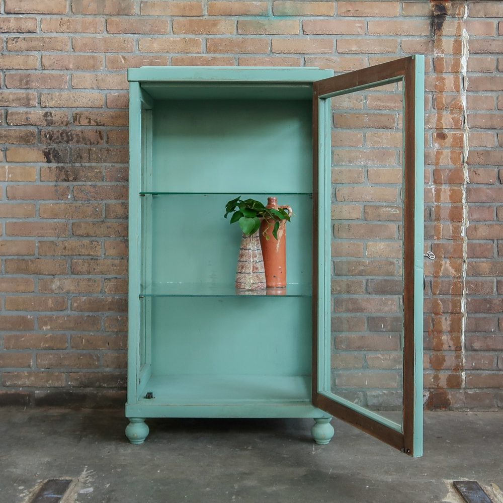 Brocante vitrinekastje - Afbeelding 6