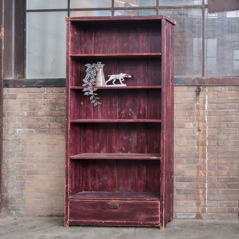 Brocante boekenkast - Afbeelding 2