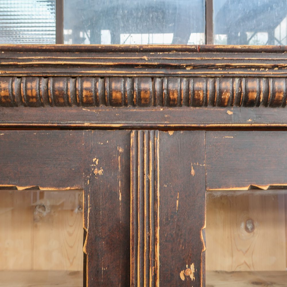 Bruine brocante buffetkast - Afbeelding 6