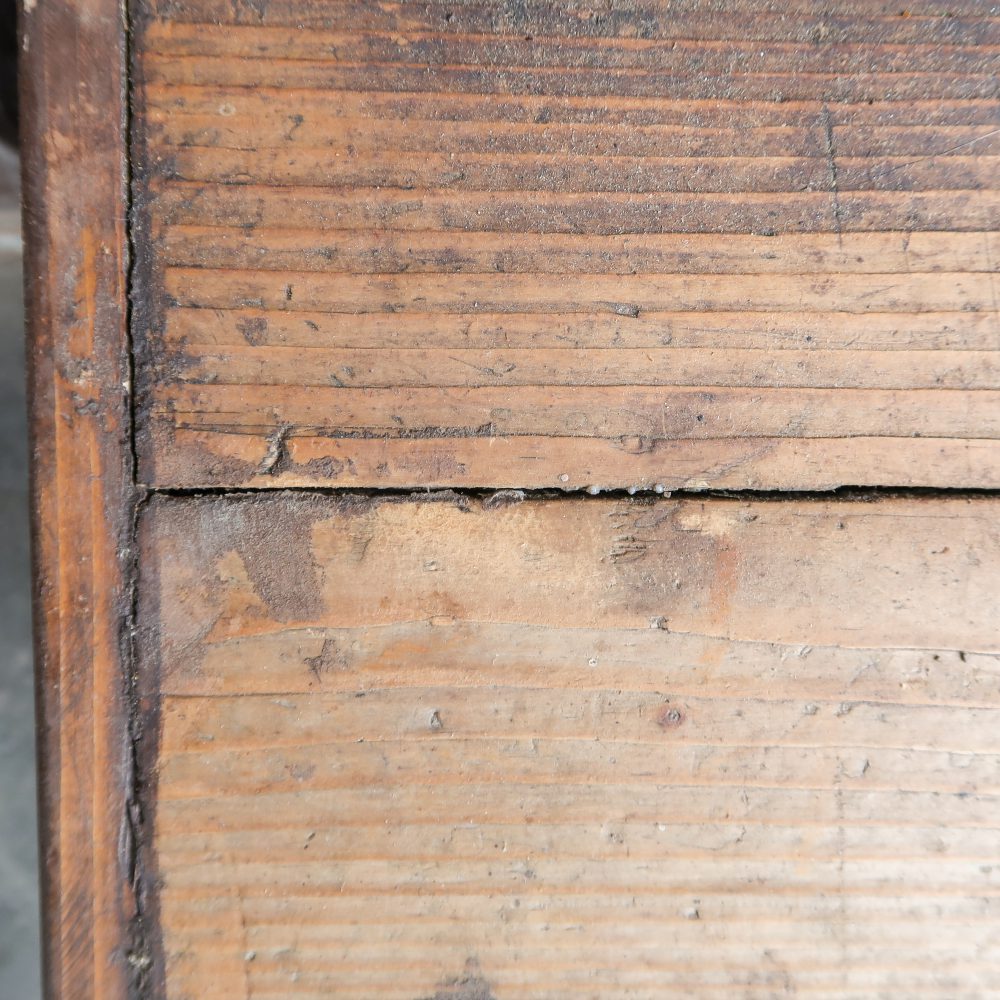 Houten kist - antiek - Afbeelding 14