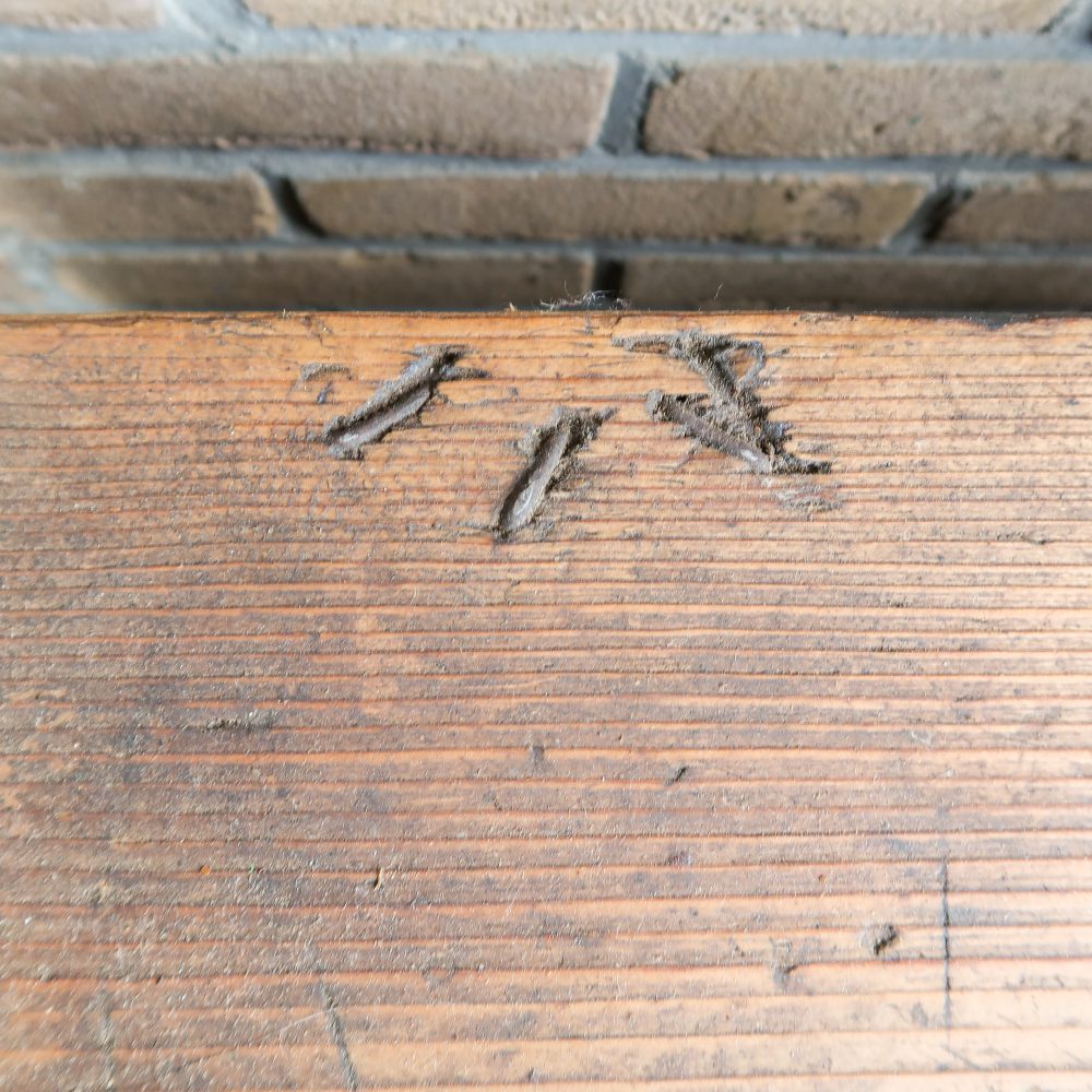 Houten kist - antiek - Afbeelding 15