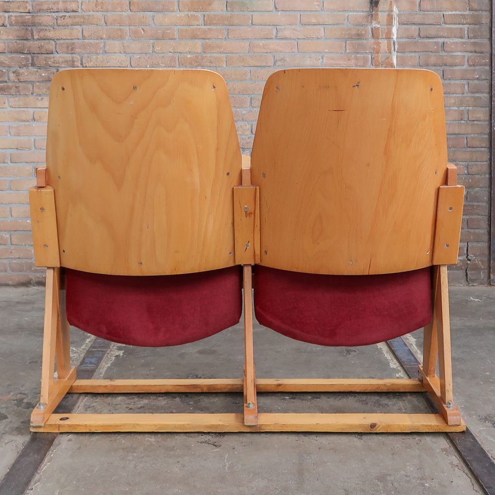 Vintage bioscoopstoelen - Afbeelding 13