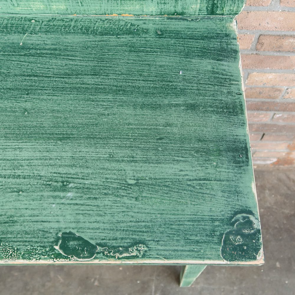 Brocante kaptafel met lade - Afbeelding 6