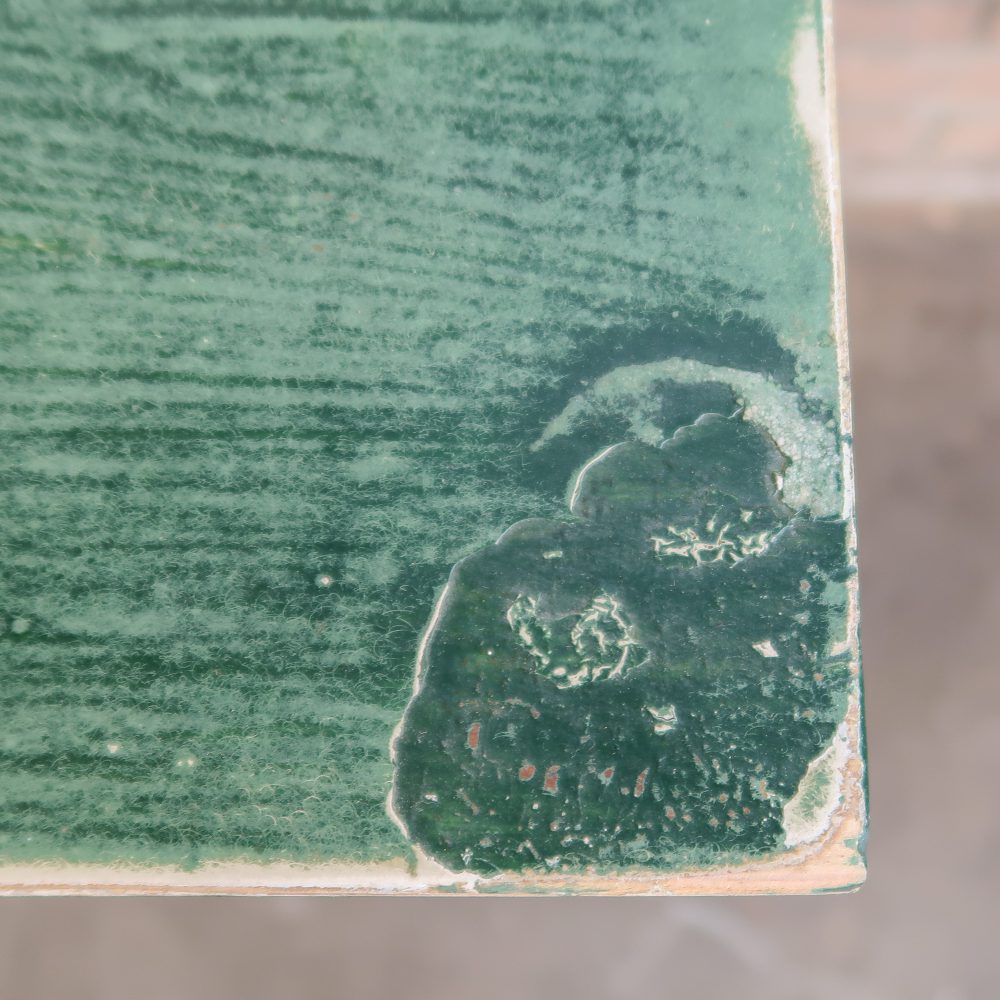 Brocante kaptafel met lade - Afbeelding 7