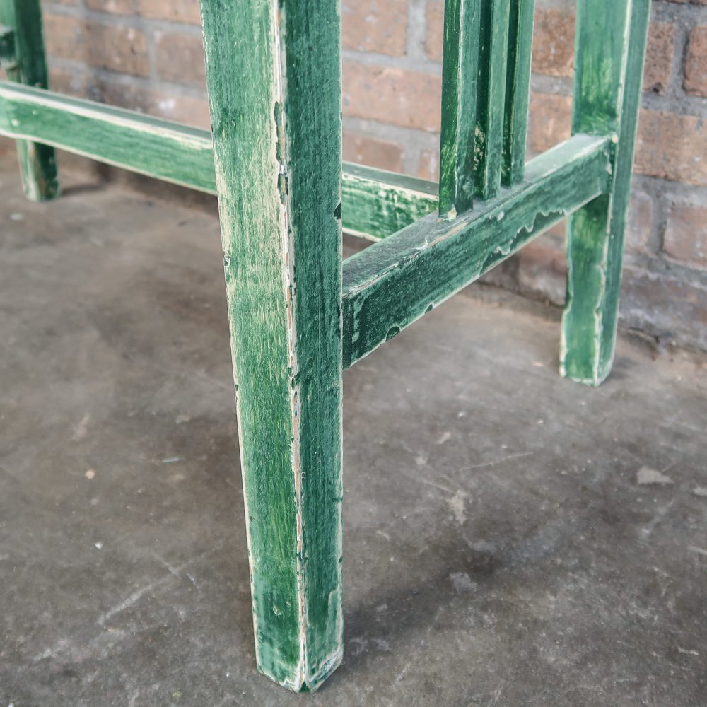 Brocante kaptafel met lade - Afbeelding 9