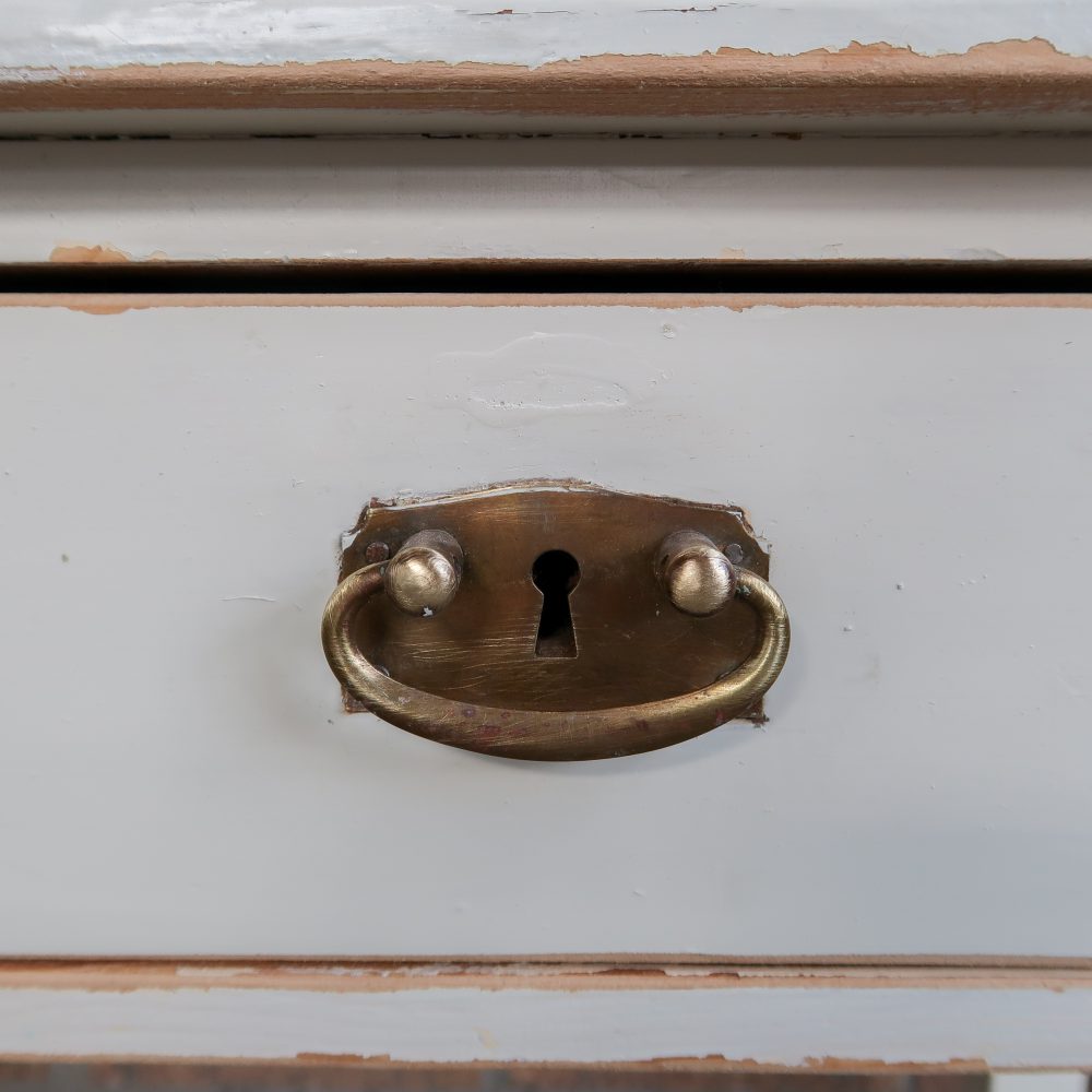 Brocante kaptafel met lades - Afbeelding 9
