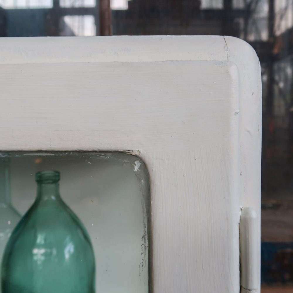 Vintage houten dokterskast - Afbeelding 9