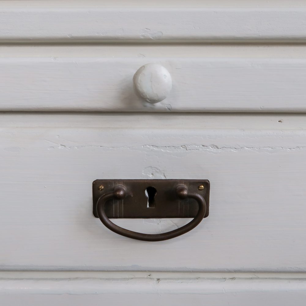 Vintage houten dokterskast - Afbeelding 11