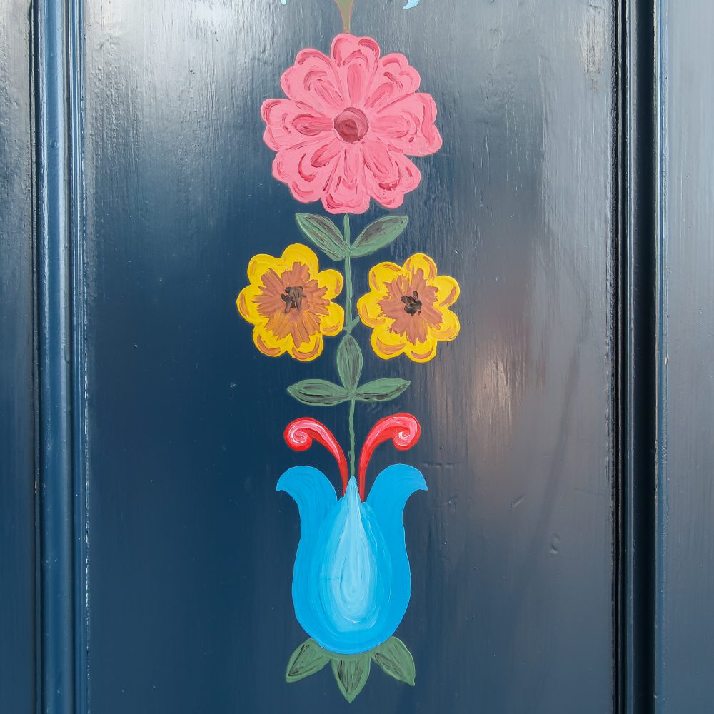 Brocante kast - handbeschilderd - Afbeelding 12