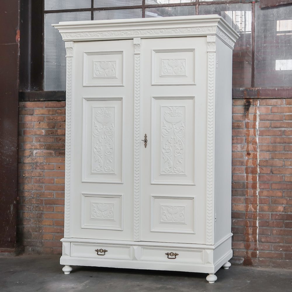 Witte linnenkast - Afbeelding 2