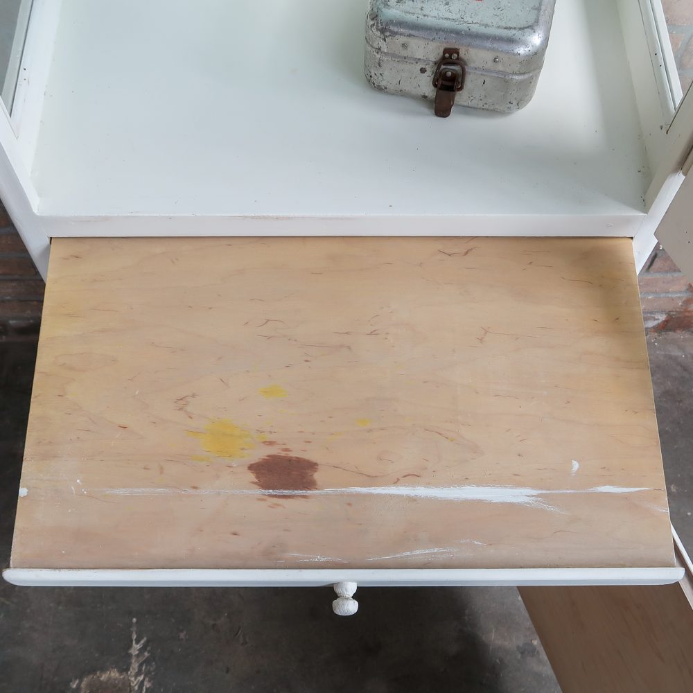 Vintage houten dokterskast - Afbeelding 6
