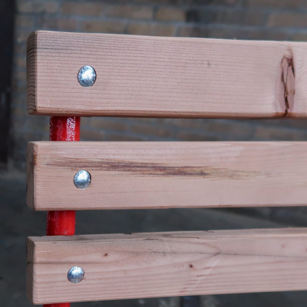 Brocante tuinbank - Afbeelding 9
