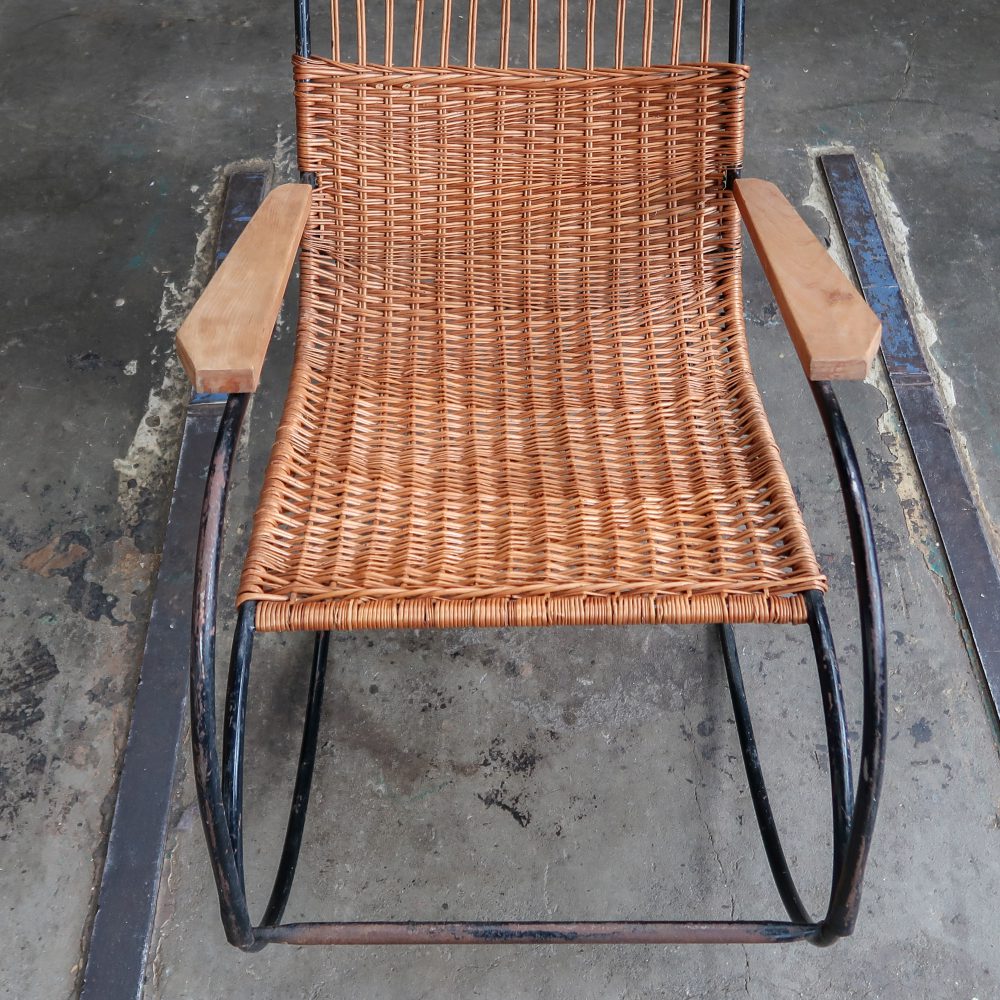 Vintage schommelstoel - Afbeelding 5