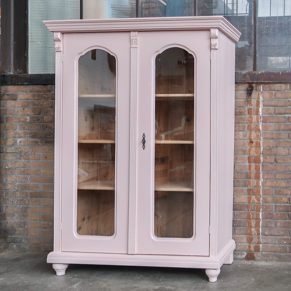 Roze vitrinekast - Afbeelding 2
