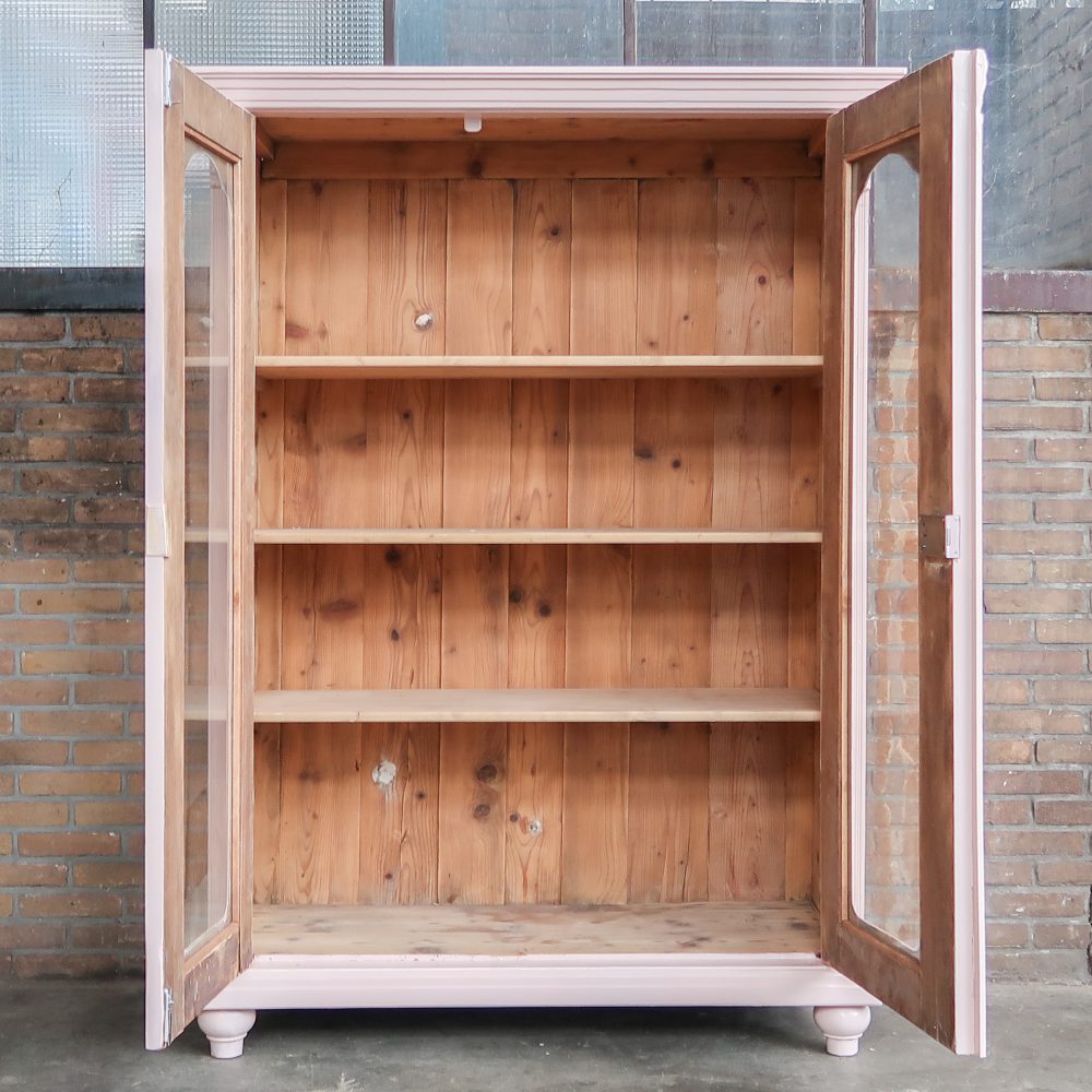 Roze vitrinekast - Afbeelding 3