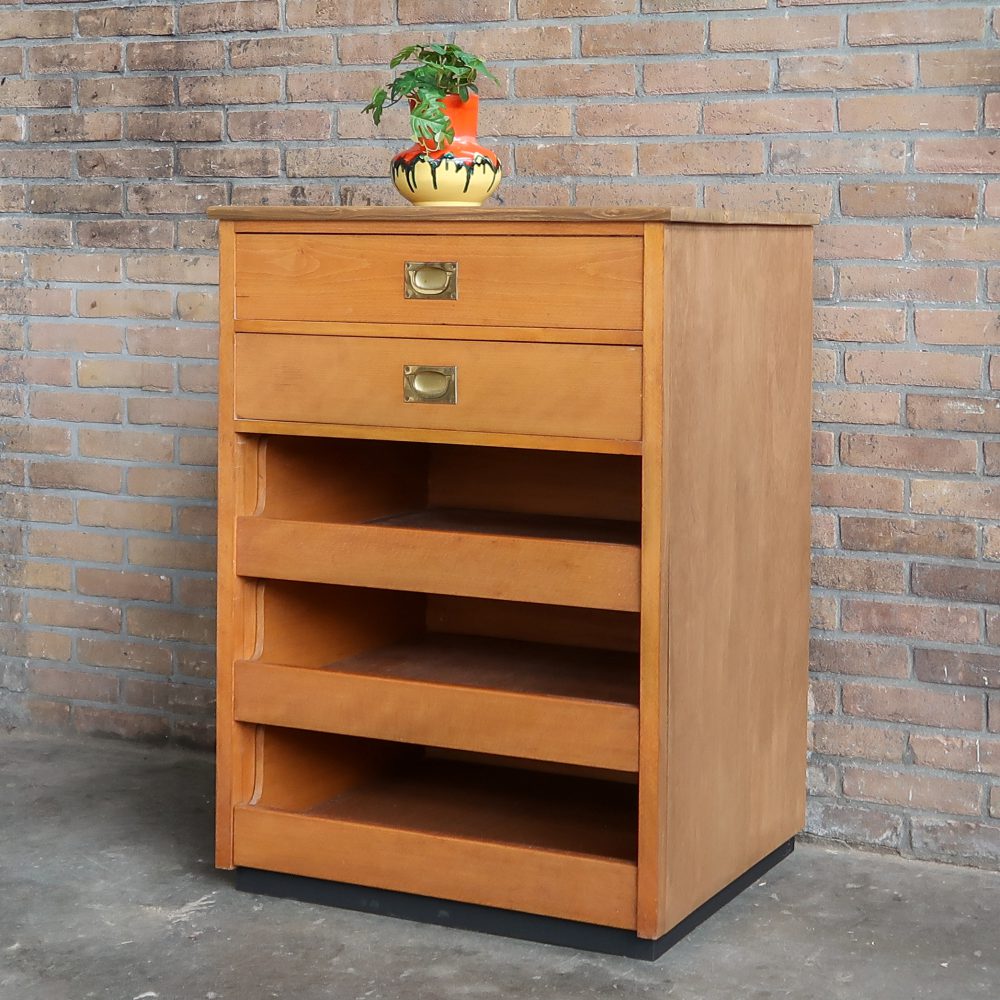 Vintage archiefkast - Afbeelding 2