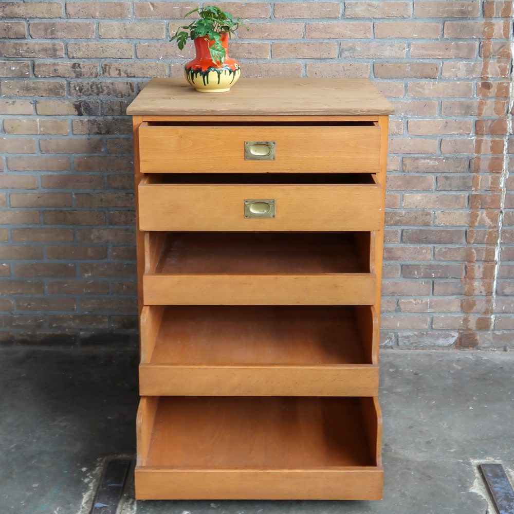 Vintage archiefkast - Afbeelding 3