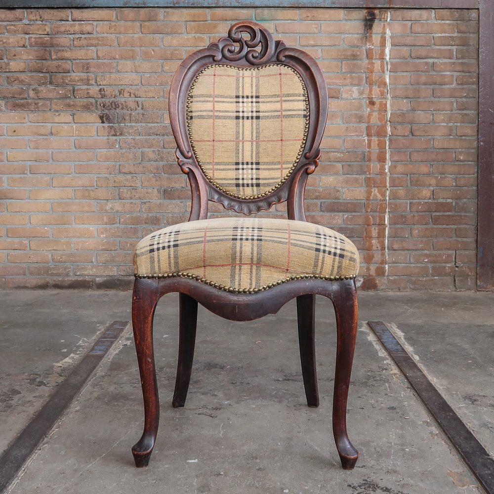 Brocante medaillon stoel - Afbeelding 2