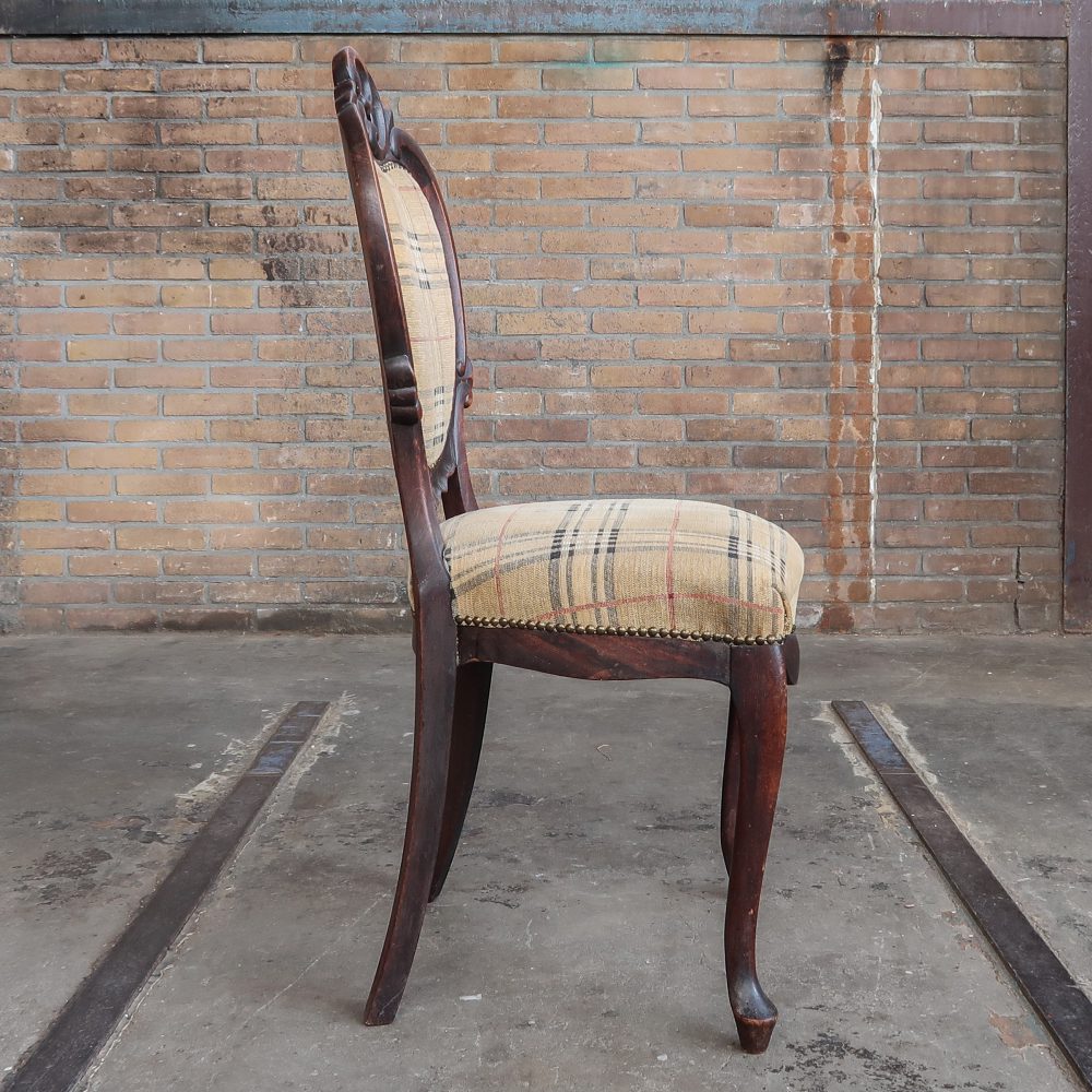 Brocante medaillon stoel - Afbeelding 3