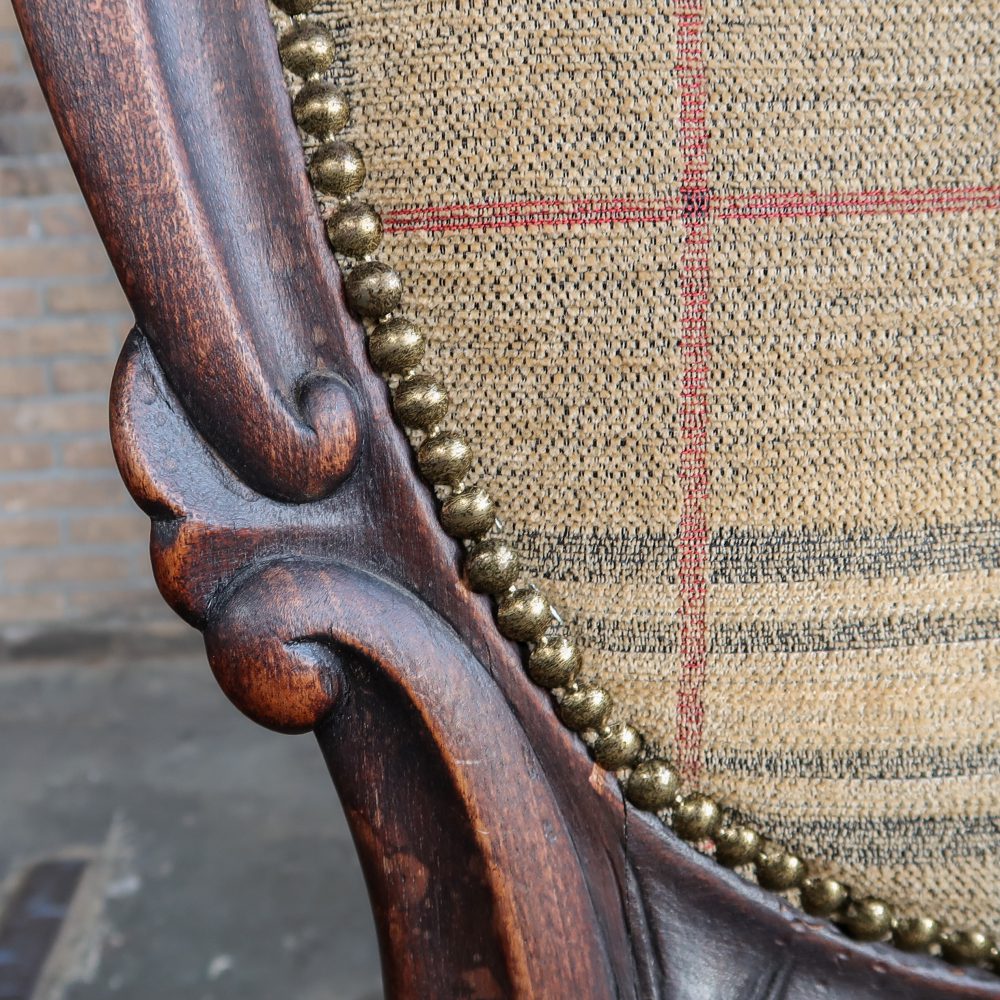 Brocante medaillon stoel - Afbeelding 7