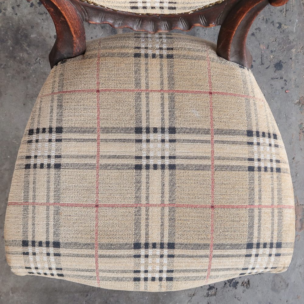 Brocante medaillon stoel - Afbeelding 9