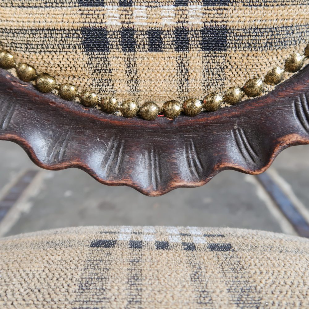 Brocante medaillon stoel - Afbeelding 8
