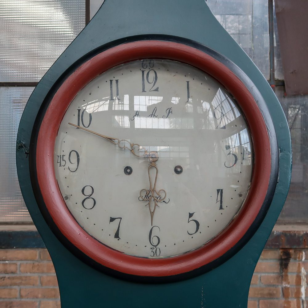 Brocante staande klok - Afbeelding 3