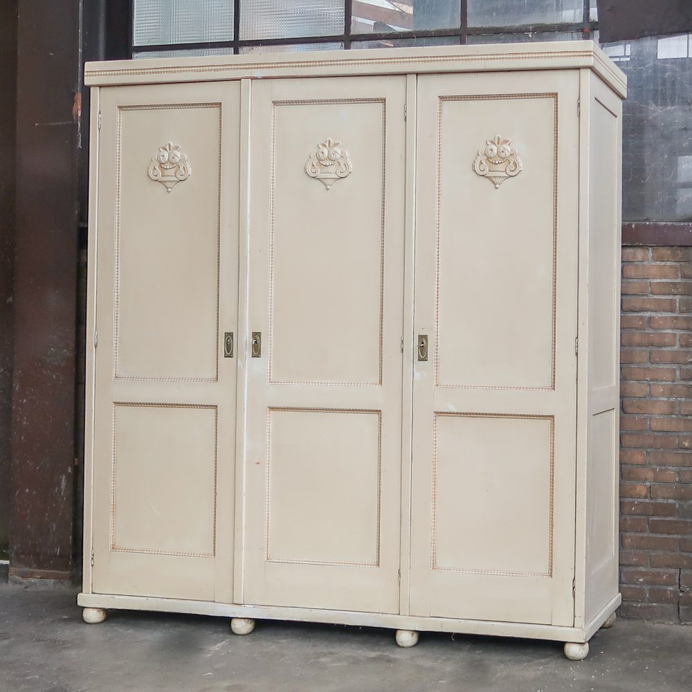 Brocante garderobekast - Afbeelding 2