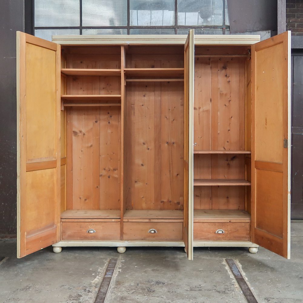 Brocante garderobekast - Afbeelding 3