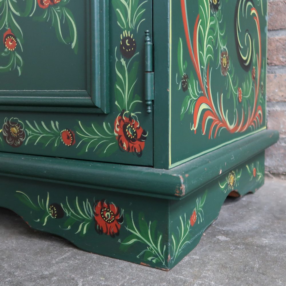 Hindeloopen secretaire - handbeschilderd - Afbeelding 12