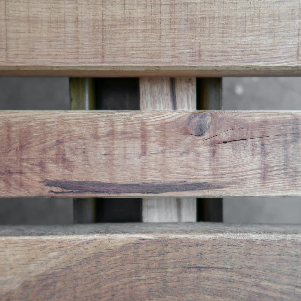 Industriële kar - salontafel - Afbeelding 5