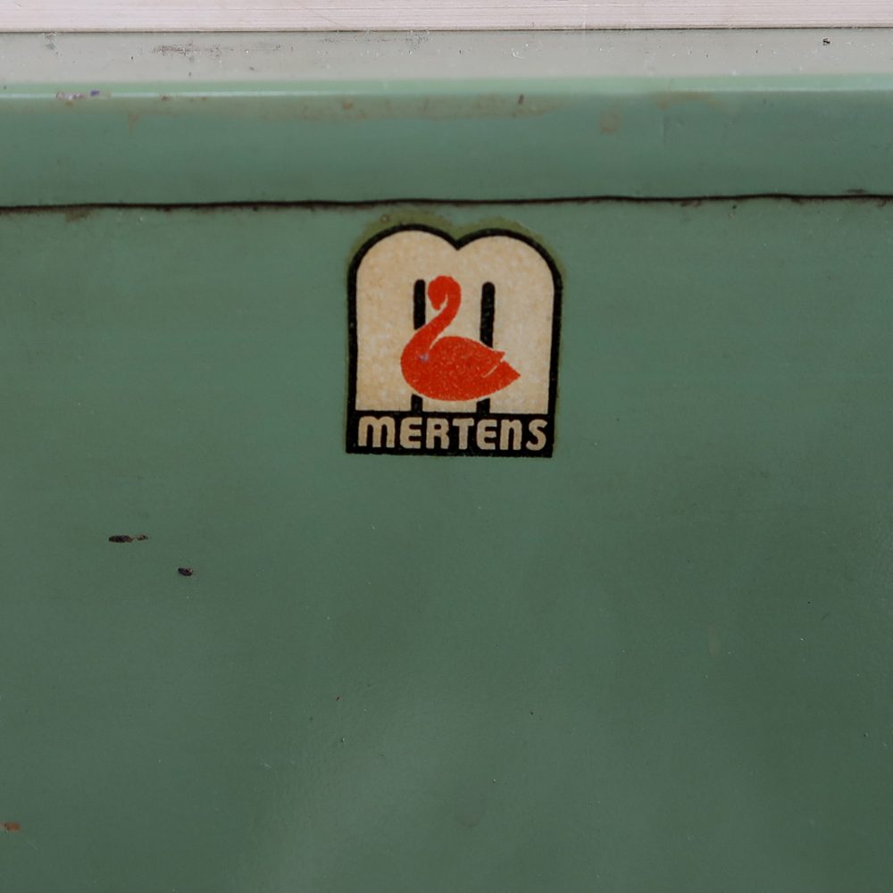 Vintage metalen nachtkastje - Afbeelding 13