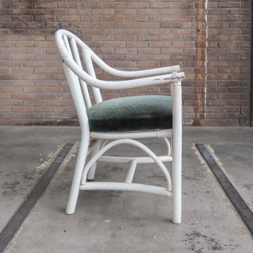 Vintage rotan stoel - Afbeelding 3