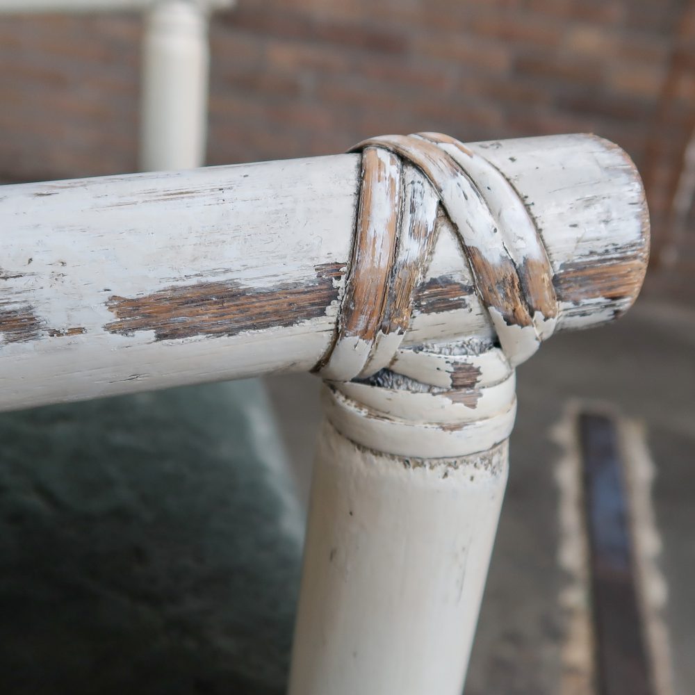 Vintage rotan stoel - Afbeelding 7