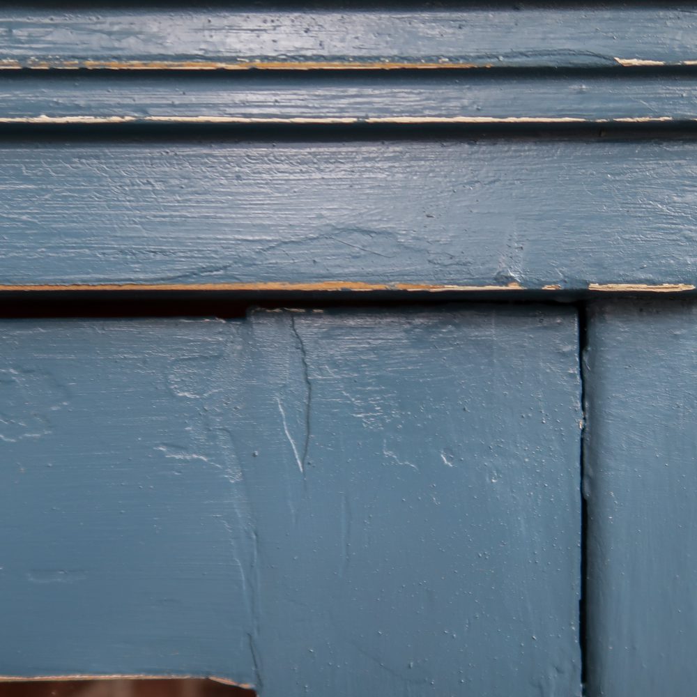Blauwe brocante buffetkast - Afbeelding 7