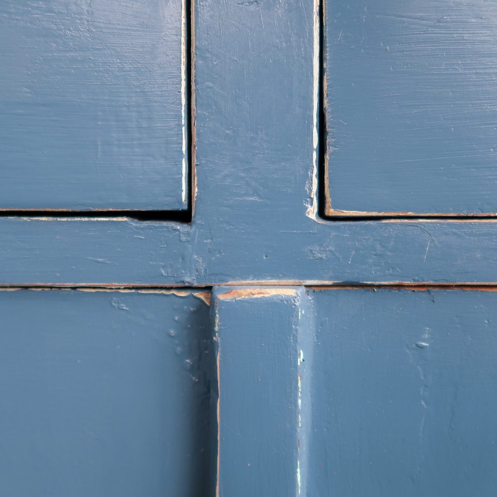 Blauwe brocante buffetkast - Afbeelding 12