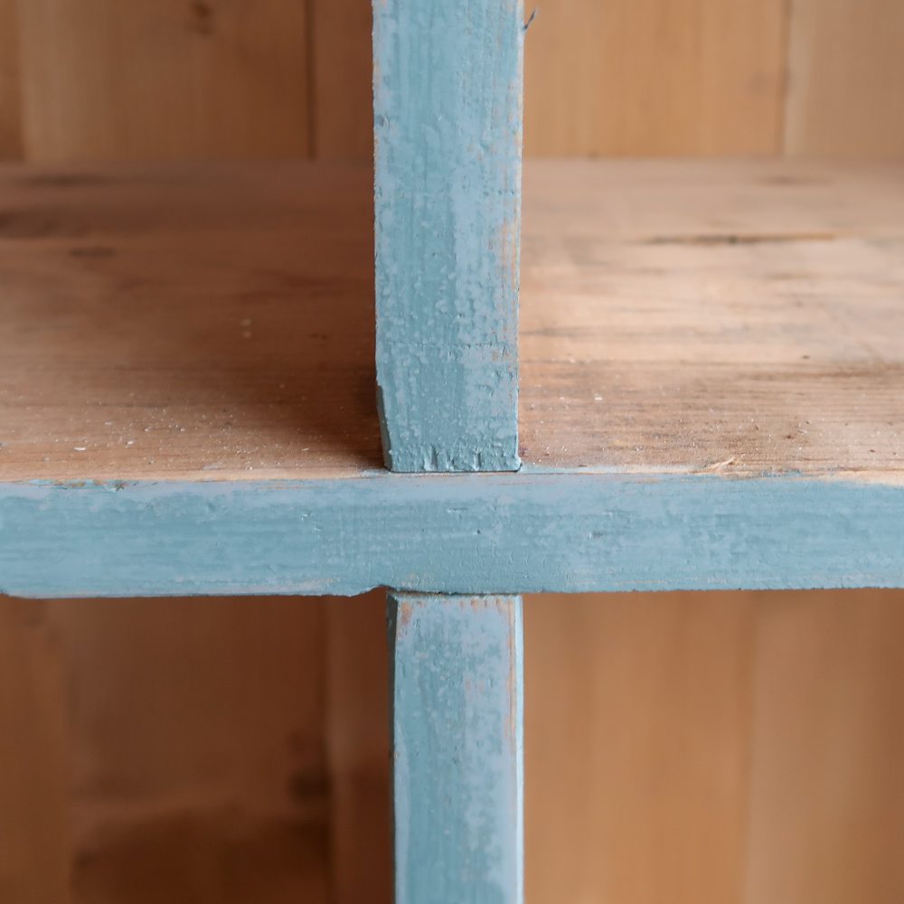 Brocante houten vakkenkast - Afbeelding 11