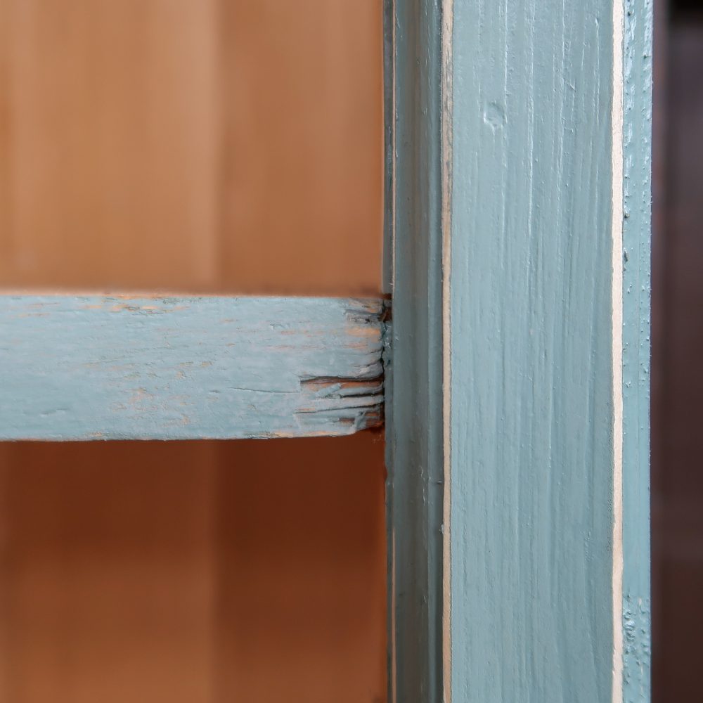 Brocante houten vakkenkast - Afbeelding 5