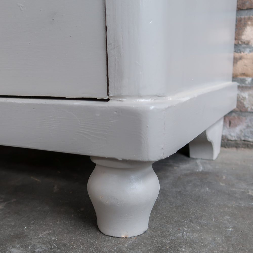 Eendeurs taupe vitrinekast – Bild 8