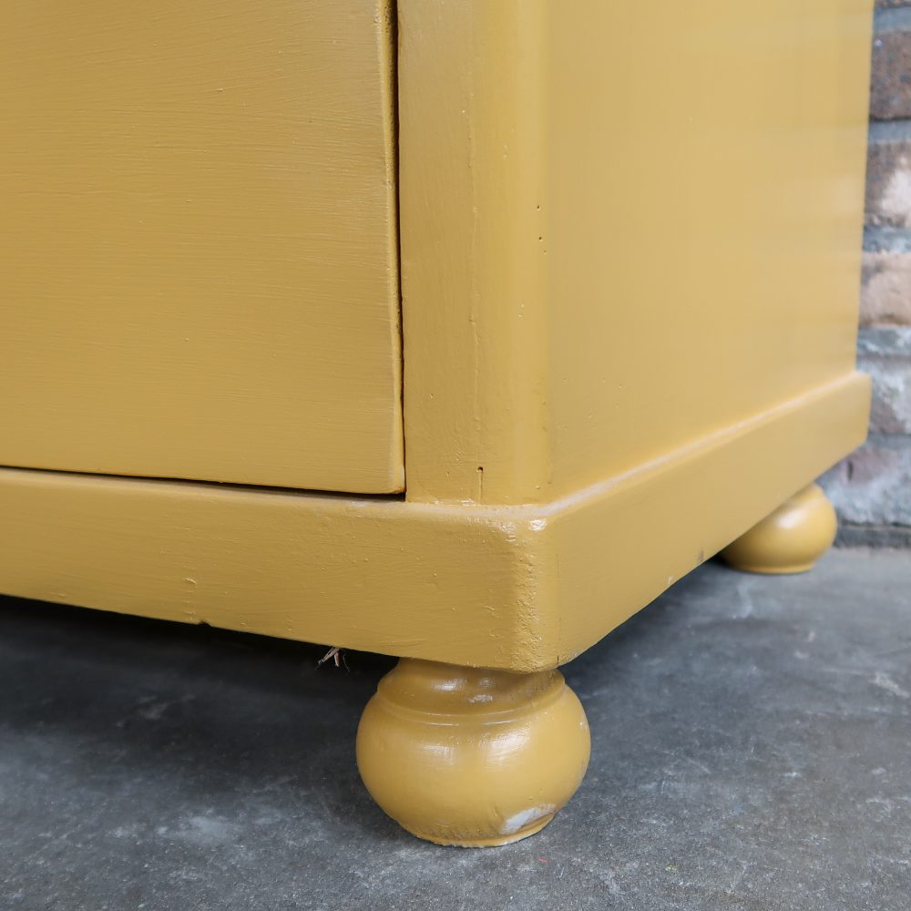 Brocante eendeurs vitrinekast – Bild 8