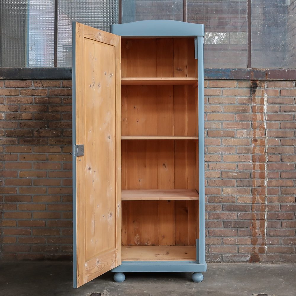 Blauwe eendeurs linnenkast - Afbeelding 3