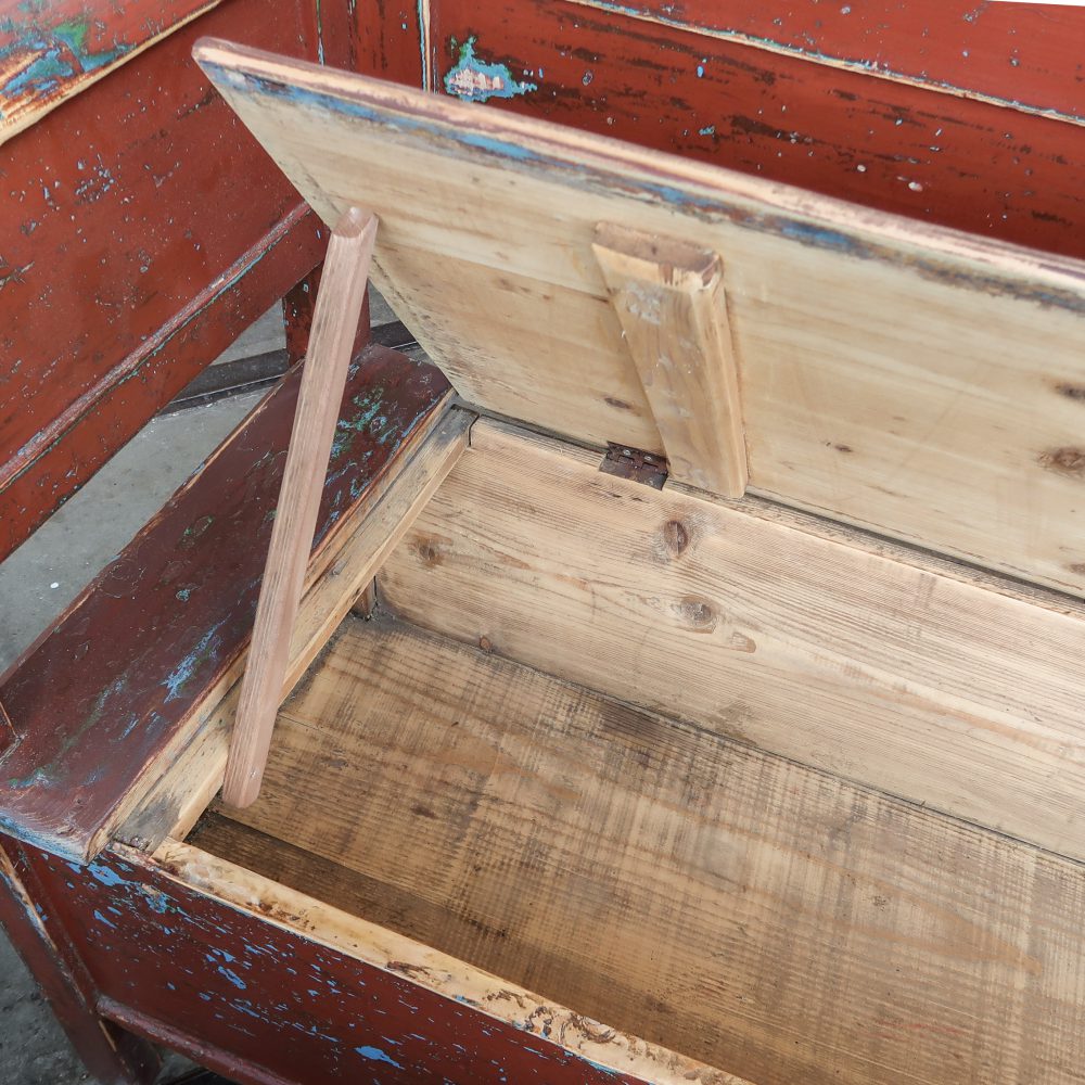 Brocante klepbank - Afbeelding 4