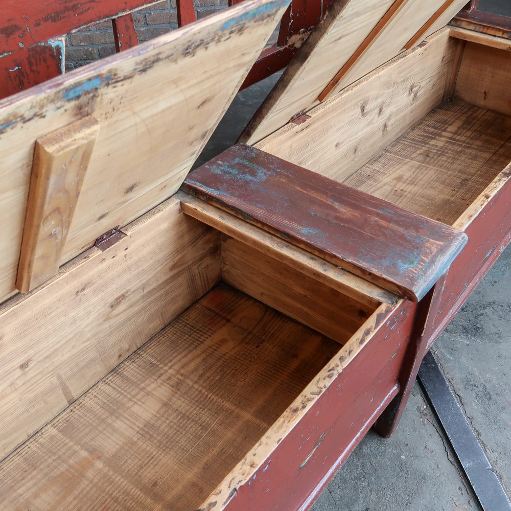 Brocante klepbank - Afbeelding 3