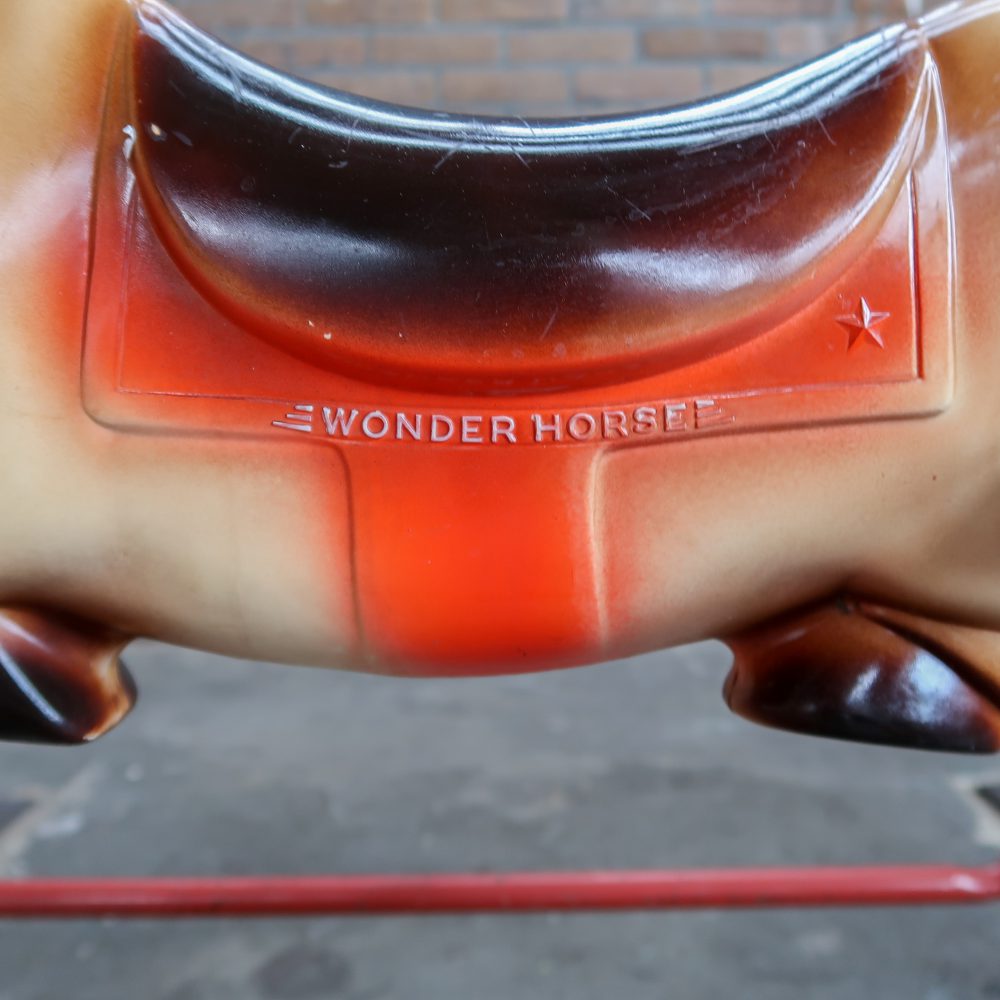 Vintage schommelpaard - Wonder Horse - Afbeelding 3