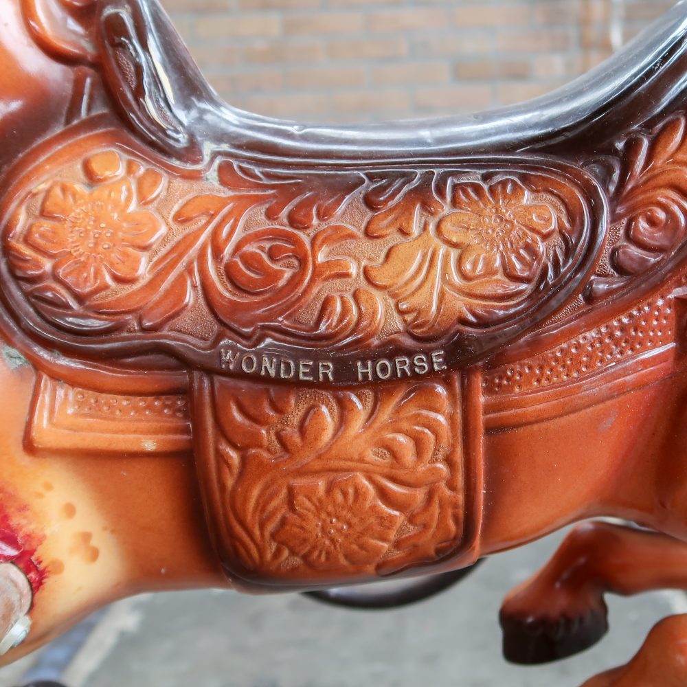 Vintage schommelpaard - Wonder Horse - Afbeelding 3