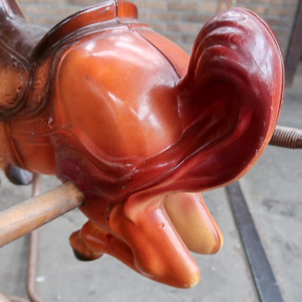 Vintage schommelpaard - Wonder Horse - Afbeelding 4