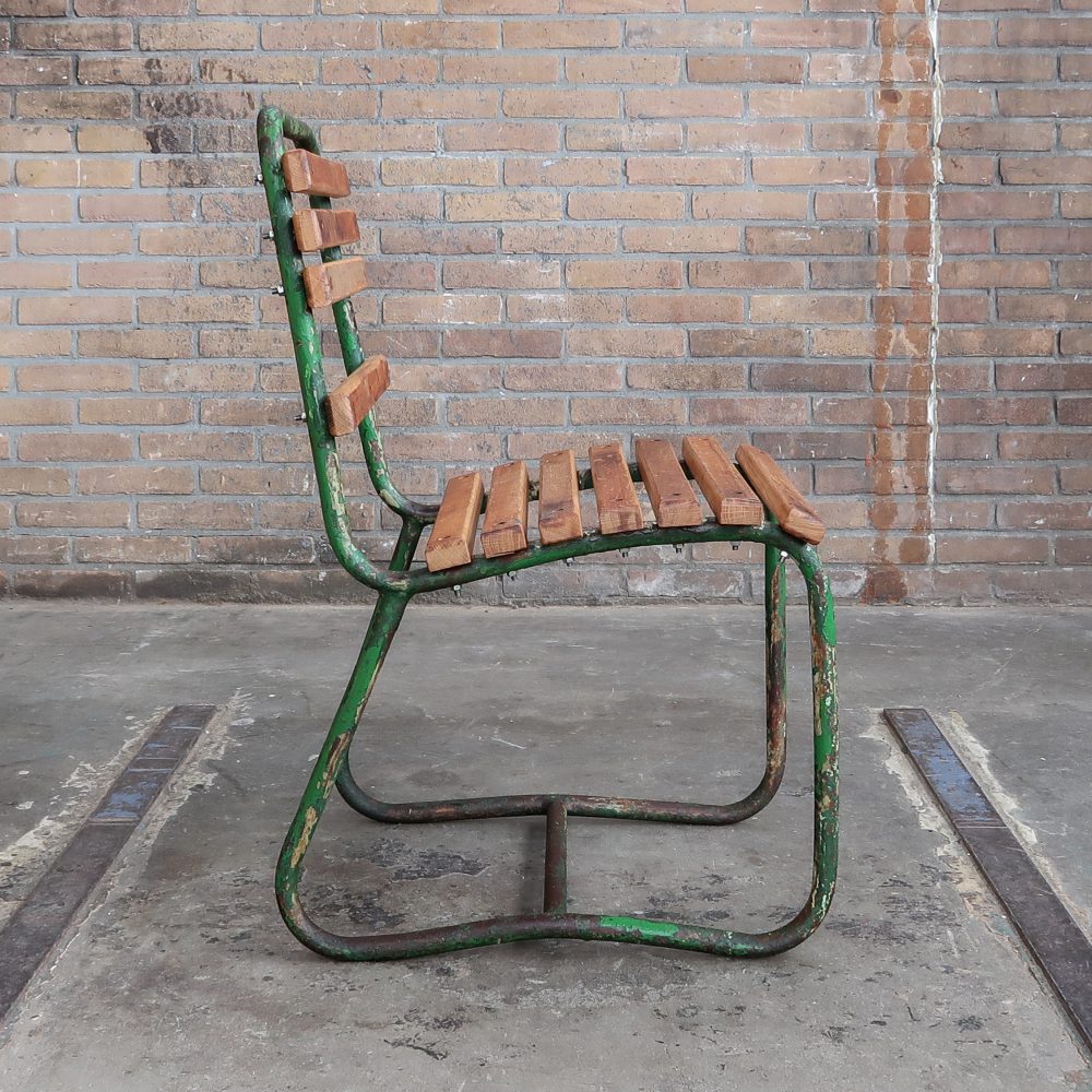 Brocante tuinstoel - Afbeelding 3