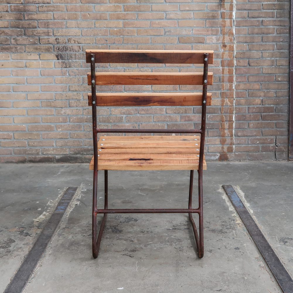Brocante tuinstoel - Afbeelding 3
